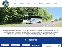 Tablet Screenshot of monseybus.com